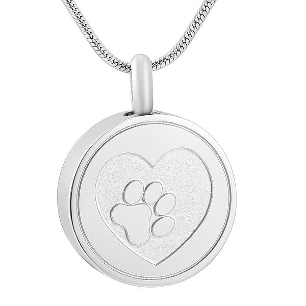 Pet Paw Pendant For Ashes