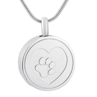 Pet Paw Pendant For Ashes